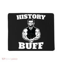 History Buff Funny Abraham Lincoln Weightlifting Mousepad thumb 0