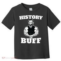 History Buff Funny Abraham Lincoln Weightlifting Toddler T-Shirt thumb 0