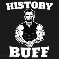 History Buff Funny Abraham Lincoln Weightlifting Toddler T-Shirt thumb 4