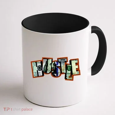 Hustle Ben Franklin Coffee Mug back