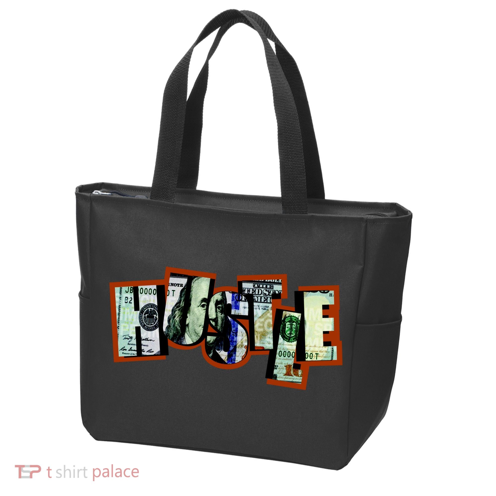 Hustle Ben Franklin Tote Bag