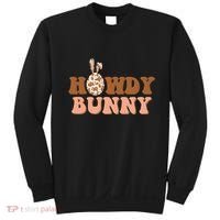 Howdy Bunny Funny Cute Cowboy Cowgirl Easter Sweatshirt thumb 0