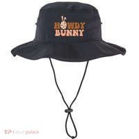 Howdy Bunny Funny Cute Cowboy Cowgirl Easter Bucket Hat thumb 0