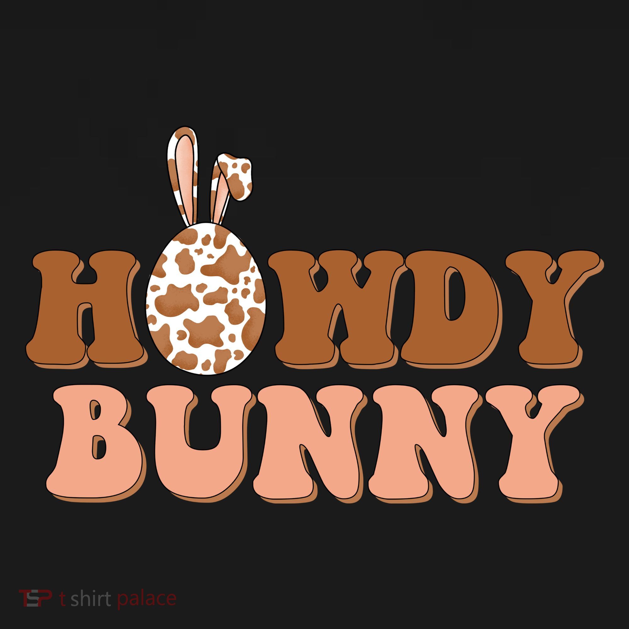 Howdy Bunny Funny Cute Cowboy Cowgirl Easter Women's Hoodie
