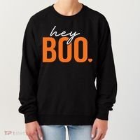 Hey Boo Funny Halloween Pun Ghost Spooky Toddler Women's Sweatshirt thumb 0