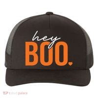 Hey Boo Funny Halloween Pun Ghost Spooky Toddler Yupoong Adult 5-Panel Trucker Hat thumb 0