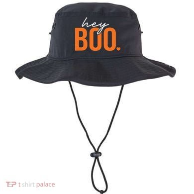 Hey Boo Funny Halloween Pun Ghost Spooky Toddler Bucket Hat