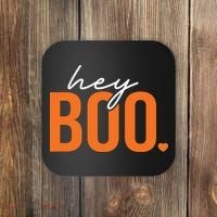 Hey Boo Funny Halloween Pun Ghost Spooky Toddler Coaster thumb 0