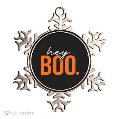 Hey Boo Funny Halloween Pun Ghost Spooky Toddler Ornament