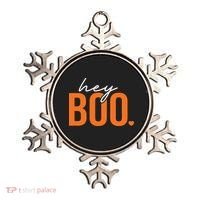 Hey Boo Funny Halloween Pun Ghost Spooky Toddler Ornament thumb 0