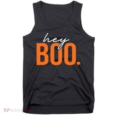 Hey Boo Funny Halloween Pun Ghost Spooky Toddler Tank Top