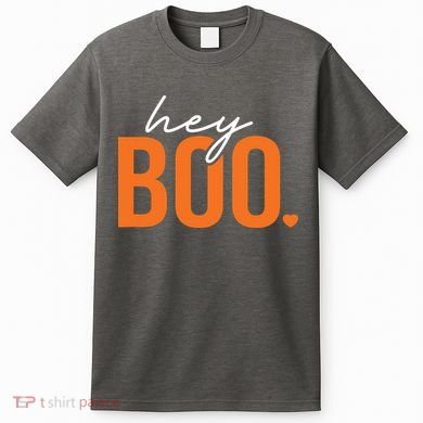 Hey Boo Funny Halloween Pun Ghost Spooky Toddler T-Shirt