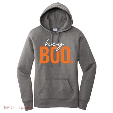 Hey Boo Funny Halloween Pun Ghost Spooky Toddler Women's Hoodie