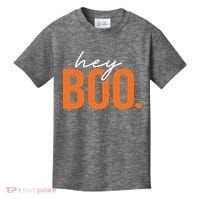 Hey Boo Funny Halloween Pun Ghost Spooky Toddler Kids T-Shirt thumb 0