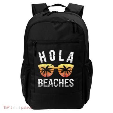 Hola Beaches Funny Beach Vacation Backpack