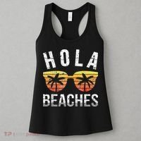Hola Beaches Funny Beach Vacation Women's Tank Top thumb 3