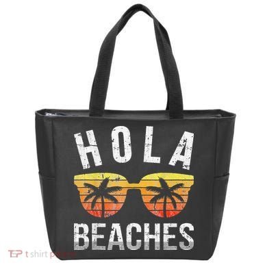 Hola Beaches Funny Beach Vacation Tote Bag