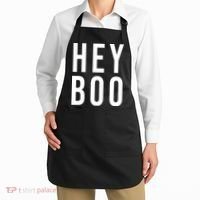 Hey Boo Funny Halloween Festive Apron thumb 2