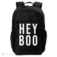 Hey Boo Funny Halloween Festive Backpack thumb 0