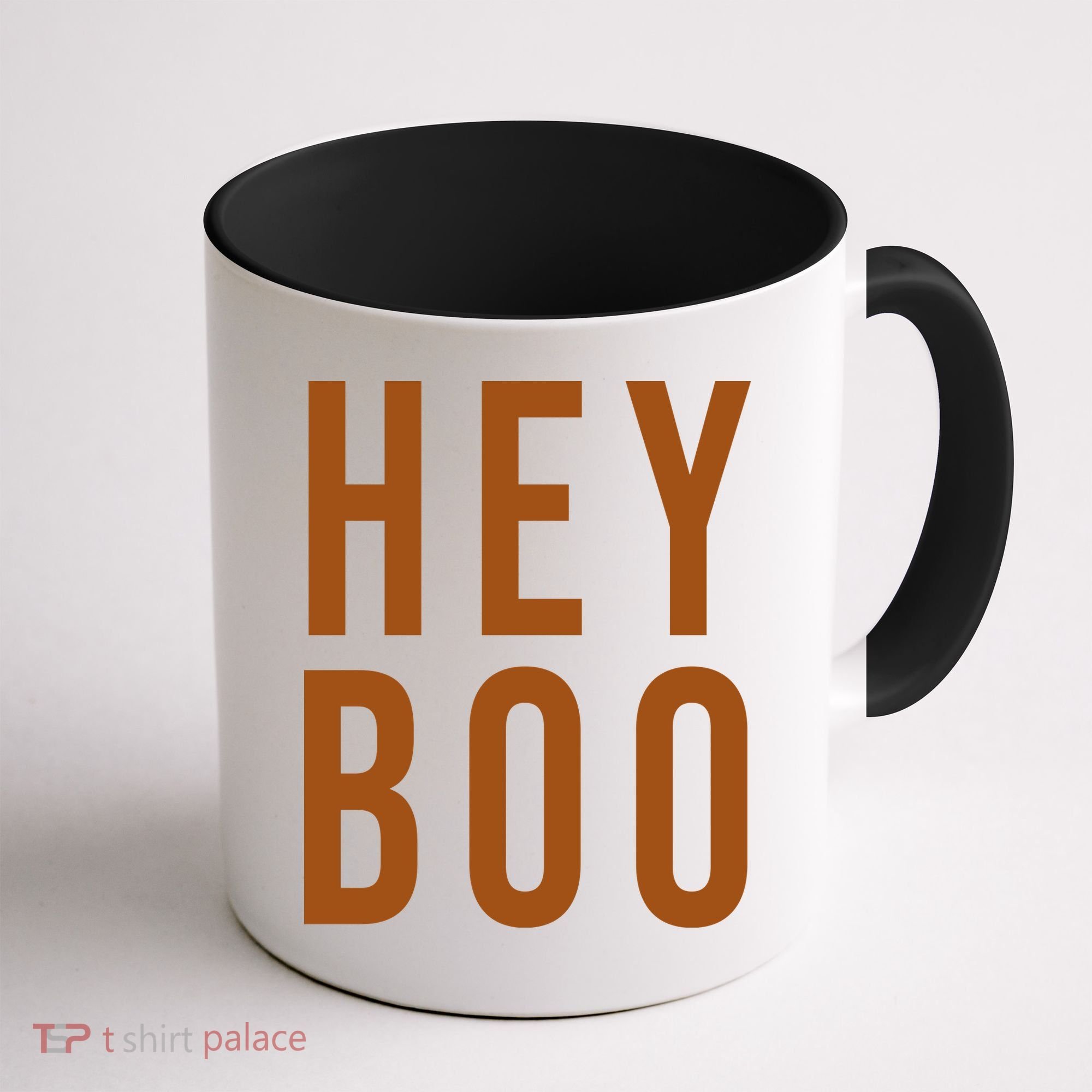Hey Boo Funny Halloween Festive Coffee Mug