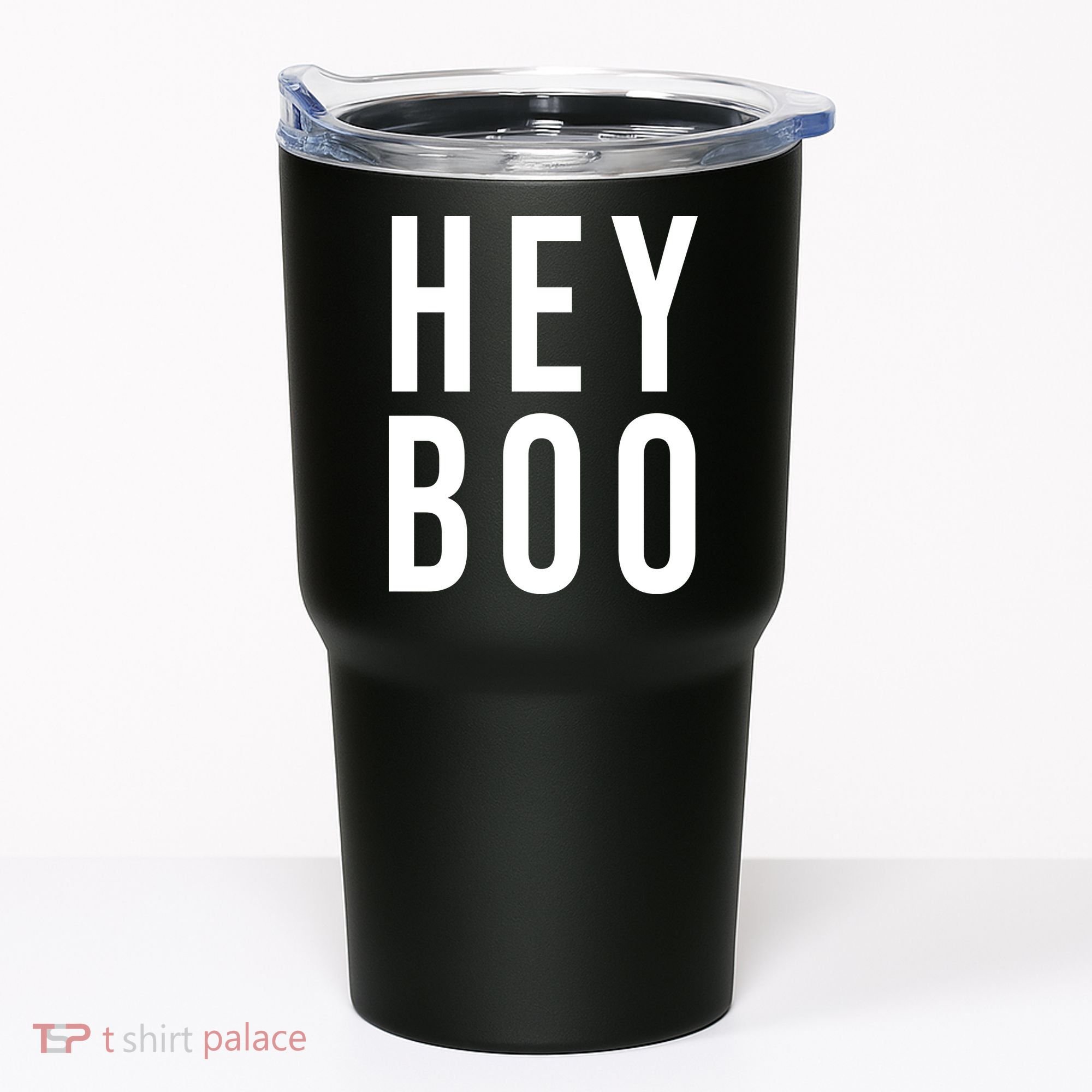 Hey Boo Funny Halloween Festive Tumbler