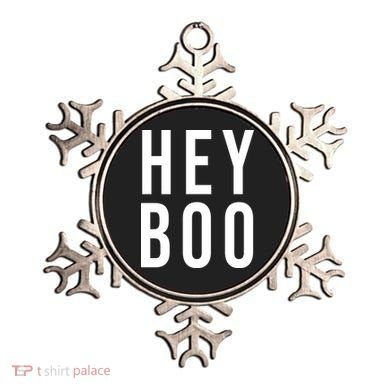 Hey Boo Funny Halloween Festive Ornament