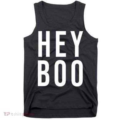 Hey Boo Funny Halloween Festive Tank Top