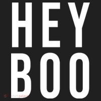 Hey Boo Funny Halloween Festive Golf Towel thumb 3