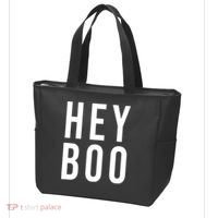 Hey Boo Funny Halloween Festive Tote Bag thumb 3