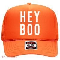 Hey Boo Funny Halloween Festive Hat thumb 0