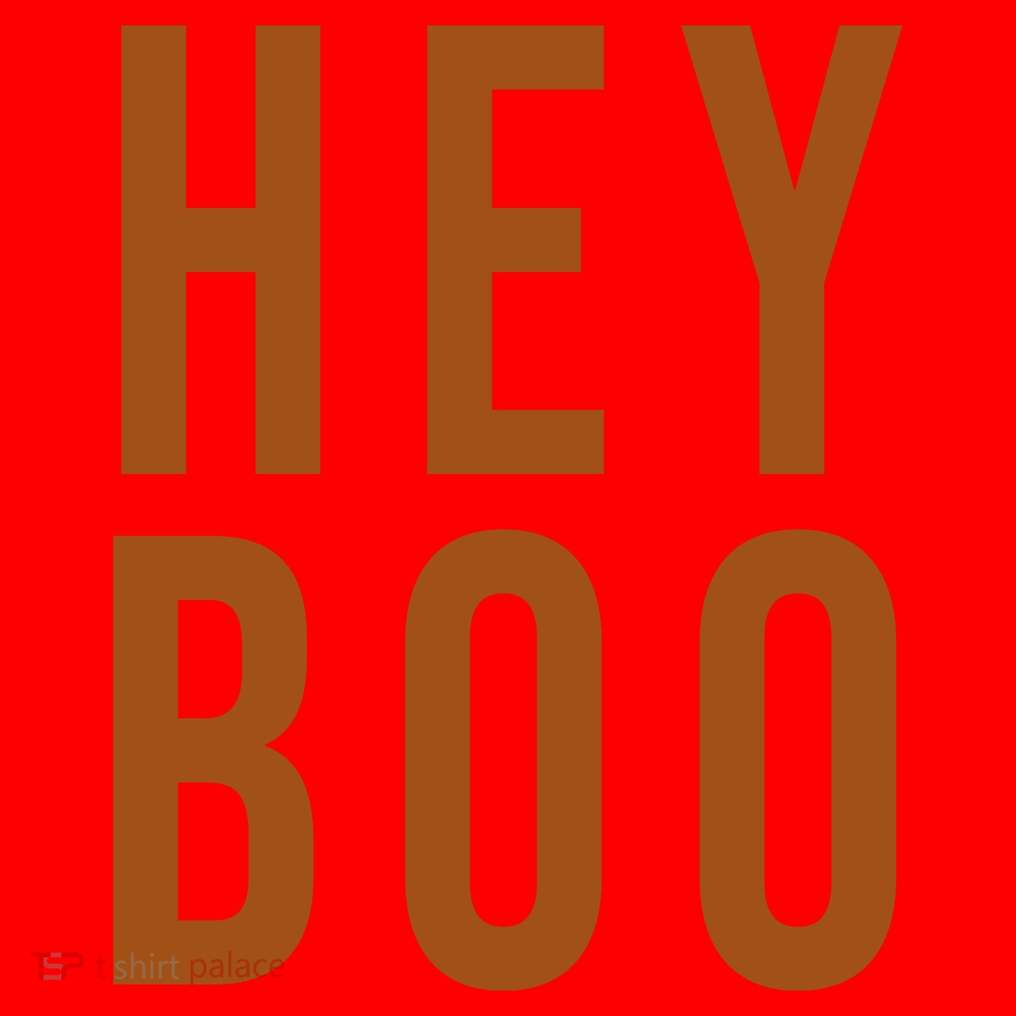 Hey Boo Funny Halloween Festive Santa Hat