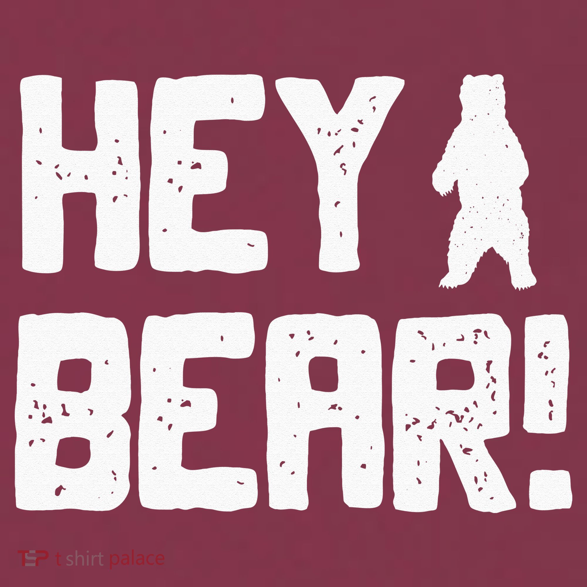 Hey Bear! Funny Hiking Outdoors Black Grizzly Bear Survival 16oz Travel Tumbler