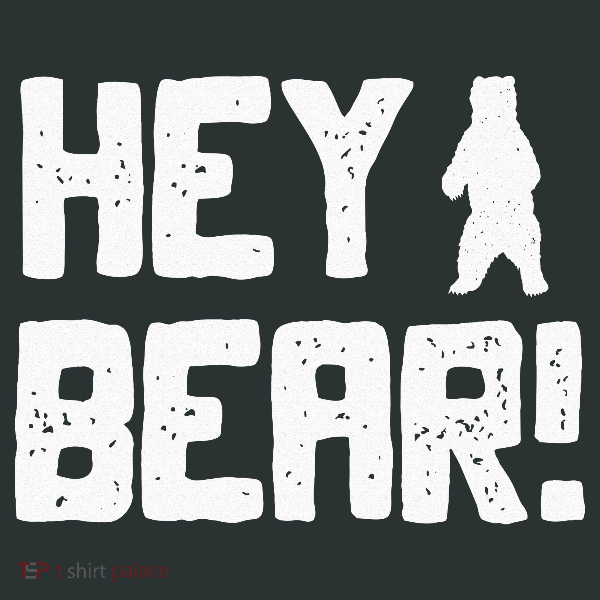 Hey Bear! Funny Hiking Outdoors Black Grizzly Bear Survival Infant Baby Jersey Bodysuit