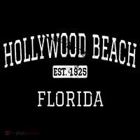 Hollywood Beach Florida FL Vintage T-Shirt thumb 7