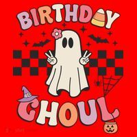 Halloween Birthday Ghoul Bday Party Anniversary Santa Hat thumb 1