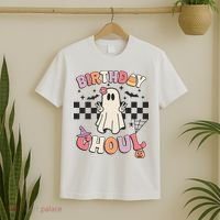 Halloween Birthday Ghoul Bday Party Anniversary T-Shirt thumb 2