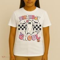 Halloween Birthday Ghoul Bday Party Anniversary T-Shirt thumb 4