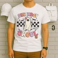 Halloween Birthday Ghoul Bday Party Anniversary T-Shirt thumb 6