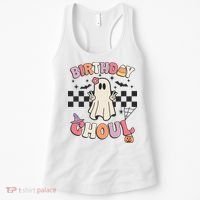 Halloween Birthday Ghoul Bday Party Anniversary Women's Tank Top thumb 0