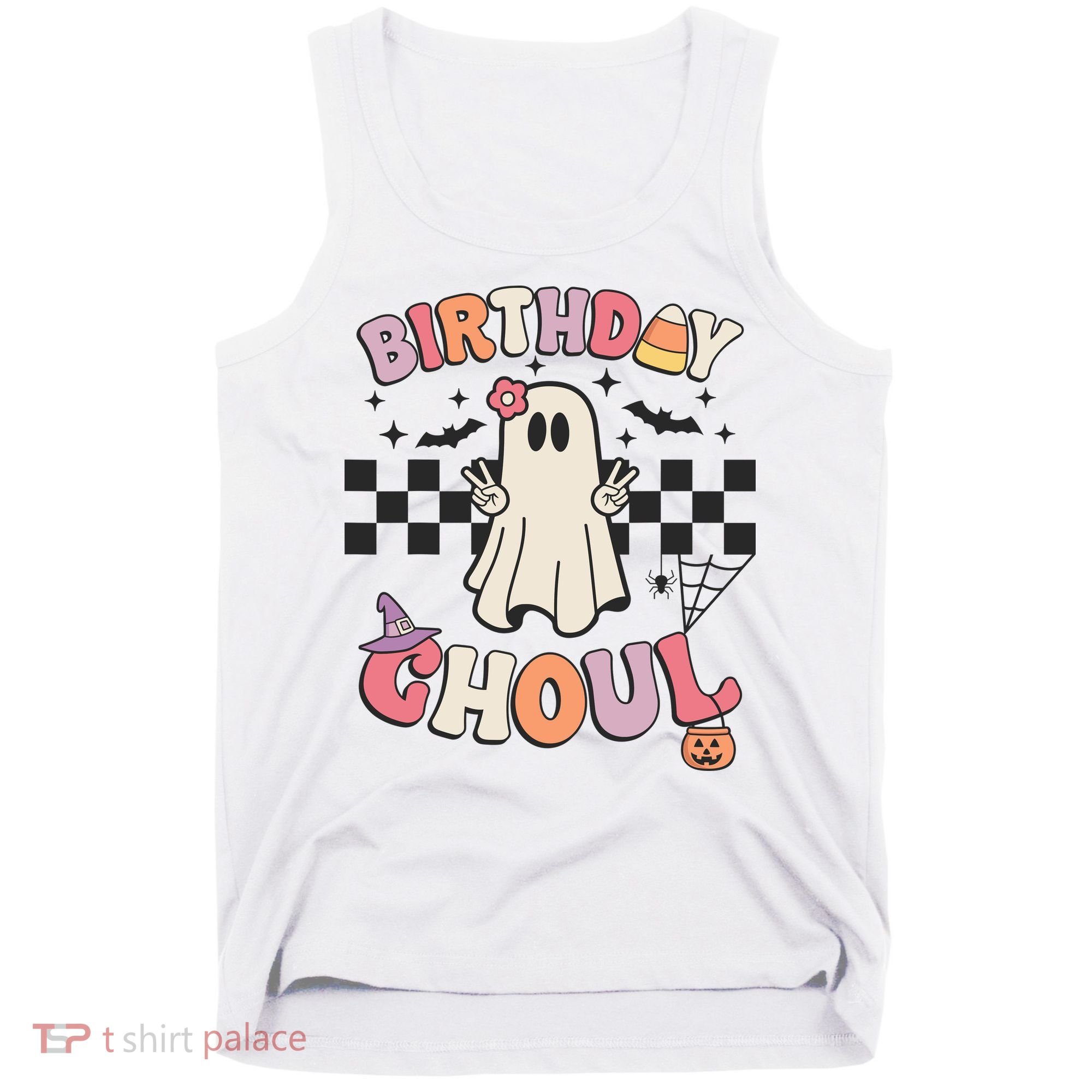 Halloween Birthday Ghoul Bday Party Anniversary Tank Top