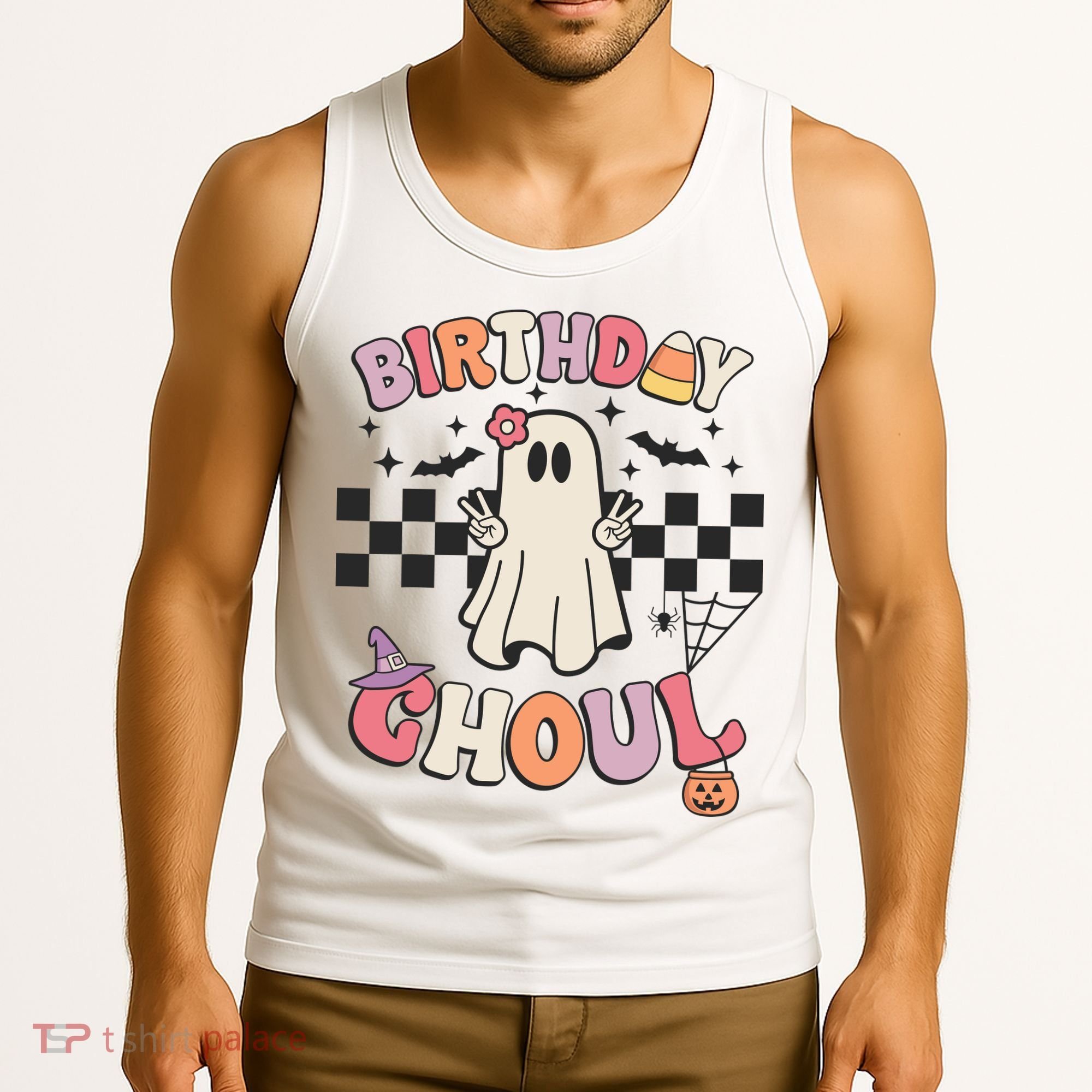 Halloween Birthday Ghoul Bday Party Anniversary Tank Top