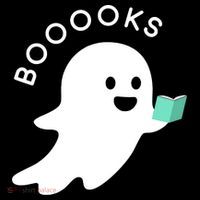 Halloween Booooks Ghost Reading Boo Read Books Library Sweatshirt thumb 3