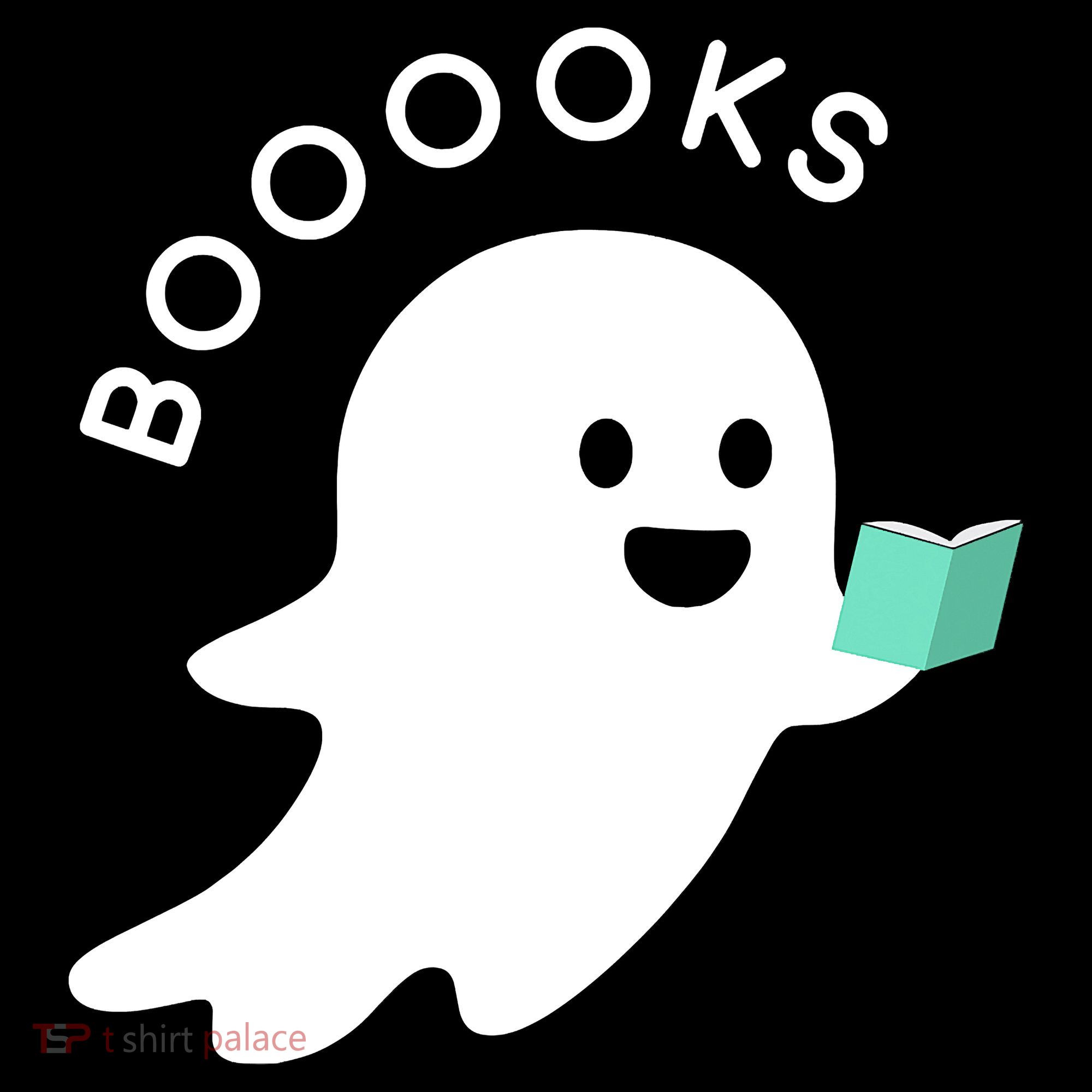 Halloween Booooks Ghost Reading Boo Read Books Library Women's Tank Top