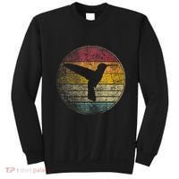 Hummingbird Bird Gift Retro Style Sweatshirt thumb 0