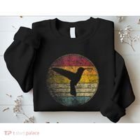 Hummingbird Bird Gift Retro Style Sweatshirt thumb 2