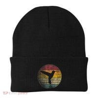 Hummingbird Bird Gift Retro Style Beanie thumb 0