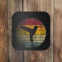 Hummingbird Bird Gift Retro Style Coaster thumb 0