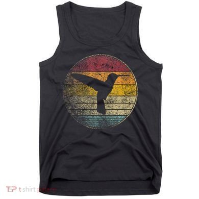 Hummingbird Bird Gift Retro Style Tank Top