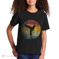 Hummingbird Bird Gift Retro Style Kids T-Shirt thumb 2