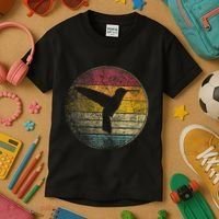 Hummingbird Bird Gift Retro Style Kids T-Shirt thumb 3
